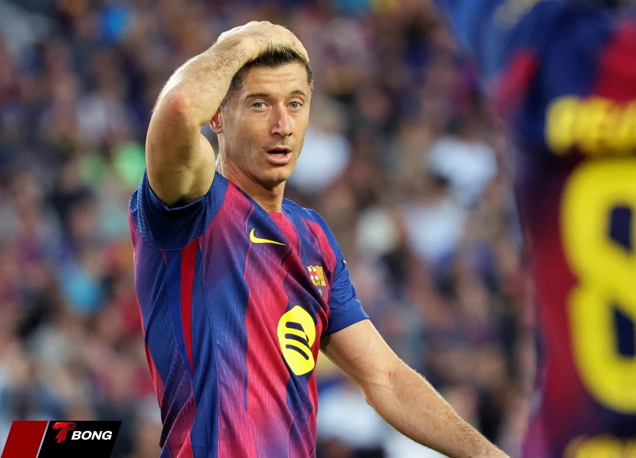 Lewandowski đang có phong độ không tốt